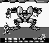 une photo d'Ã©cran de Battletoads sur Nintendo Game Boy